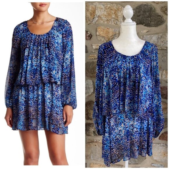 NWT Plenty by Tracy Reece Flyaway Dress in Ombré Spots Womens Medium - Picture 1 of 11